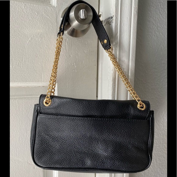 Michael Kors Fulton Small Shoulder Leather Bag - Picture 3 of 11